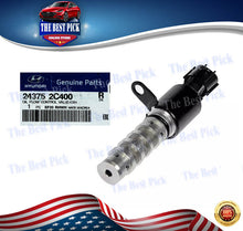 Load image into Gallery viewer, Genuine  Engine Variable Valve Timing Solenoid Hyundai Genesis Coupe 243752C400