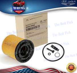 ⭐GENUINE⭐ Engine Oil Filter for 2020-22 ACCENT ELANTRA K5 Rio Sorento 263502M000