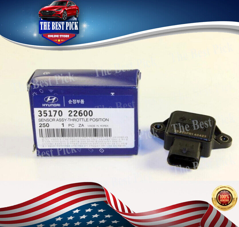 ⭐GENUINE⭐Throttle Position Sensor For 2000-2010 Hyundai Kia  3517022600