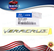 Load image into Gallery viewer, ⭐GENUINE⭐  Hyundai Rear Trunk Emblem Veracruz for 2007-2012 Veracruz 863103J000