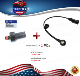 ⭐GENUINE⭐ SENSORS KIT = 2 PCs ( KNOCK  & Oil Pressure SENSORS ) 17-20 2.0L