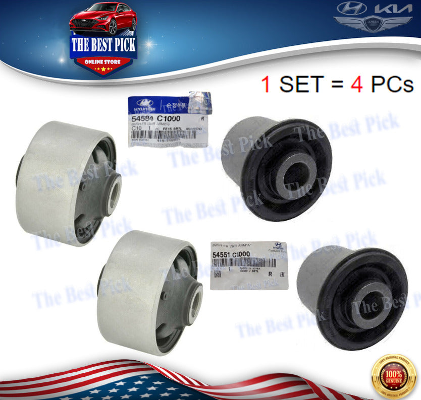 GENUINE Lower Control Arm Front +Rear Bushings kit=4 pcs OPTIMA 16-18 54584C1000