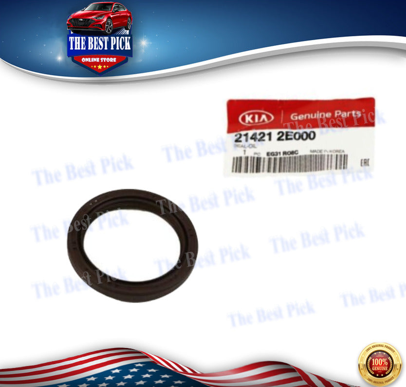 ⭐GENUINE⭐ Engine Front Timing Cover Crankshaft Seal For Elantra FORTE 214212E000