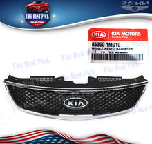 Load image into Gallery viewer, ⭐ GENUINE⭐ Chrome Upper Radiator Grills for Kia Forte Sedan 11-13  863501M010