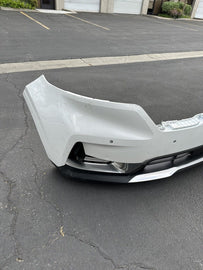 2021 2022 KIA CARNIVAL FRONT BUMPER COVER GENUINE WITH SENSOR HOLES