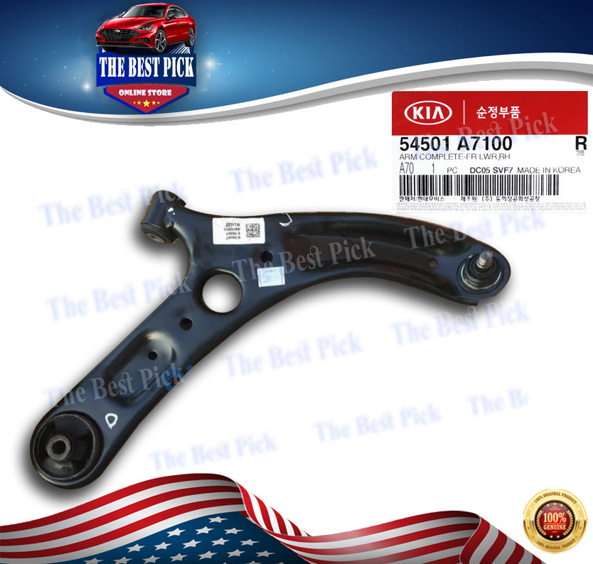 ⭐GENUINE⭐Lower Control Arm Front Right Suspension for KIA Forte 14~18 54501A7100