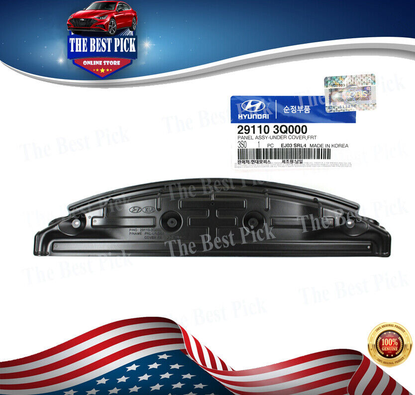 ⭐GENUINE⭐ Front Under Cover Panel for 2011-2014 Hyundai Sonata 291103Q000