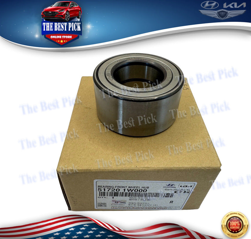 GENUINE FRONT WHEEL HUB BEARING for KIA RIO 2012-2017 517201W000