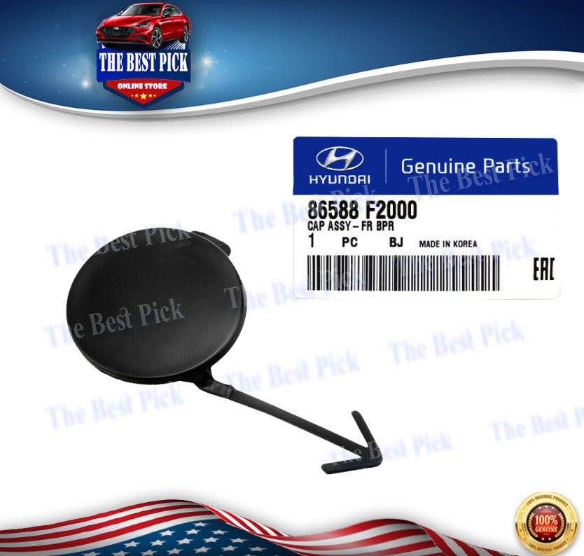 ⭐GENUINE⭐ FRONT Bumper Tow Hook Eye Cap Cover For ELANTRA SEDAN 17-18 86588F2000