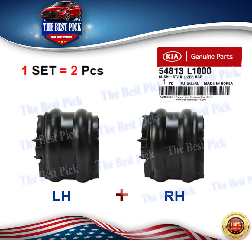 FRONT Stabilizer Bar Bushings 2pcs ⭐GENUINE⭐ 54813L1000 Kia K5 | Sonata 2021-22