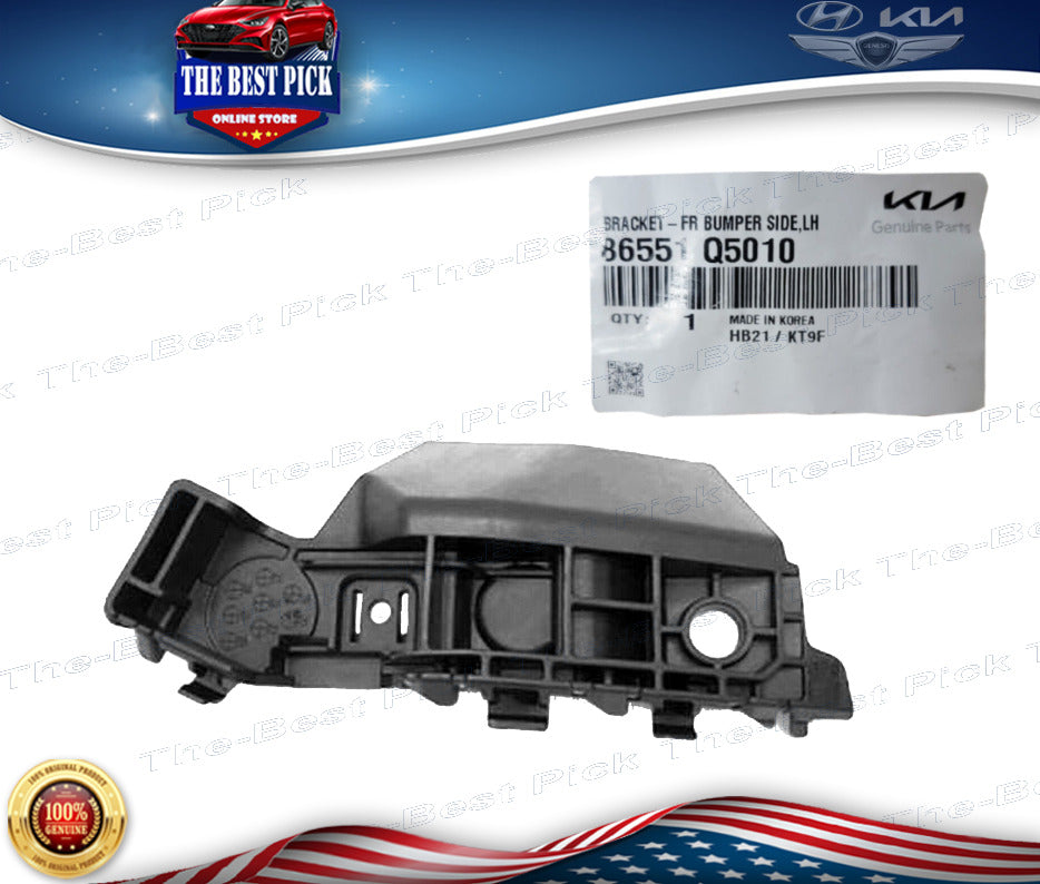 ⭐GENUINE⭐ FRONT Bumper Bracket Retainer LEFT For Kia Seltos 2020-2023 86551Q5010