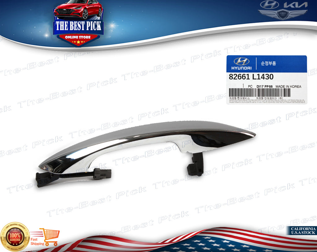 ⭐GENUINE⭐ FRONT Exterior Door Handle RH 20-21 Hyundai Sonata Hybrid 82661L1430